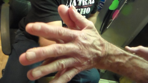 daddy talking with hands